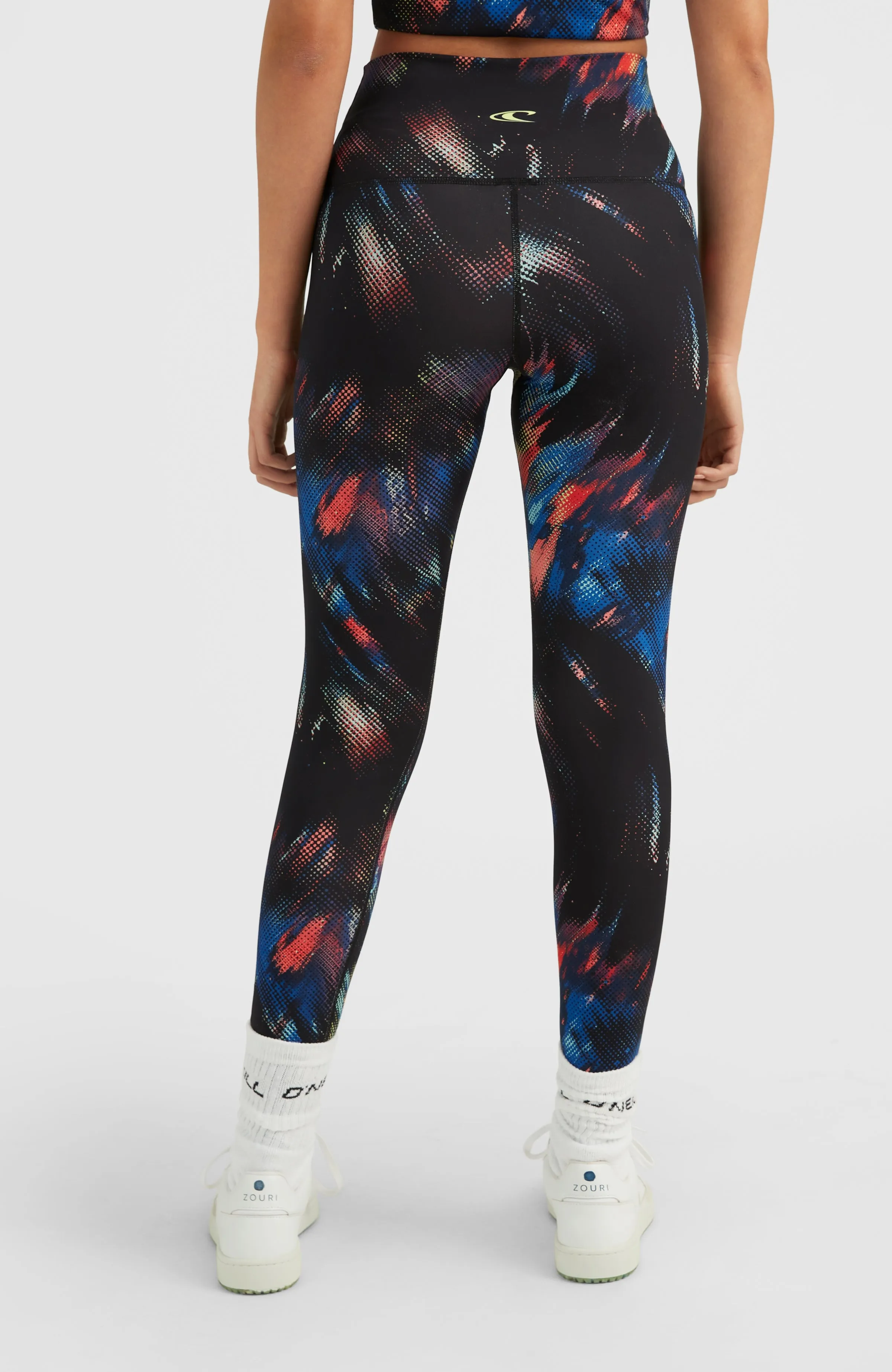 Active High-Waist Legging | Black Future Fade