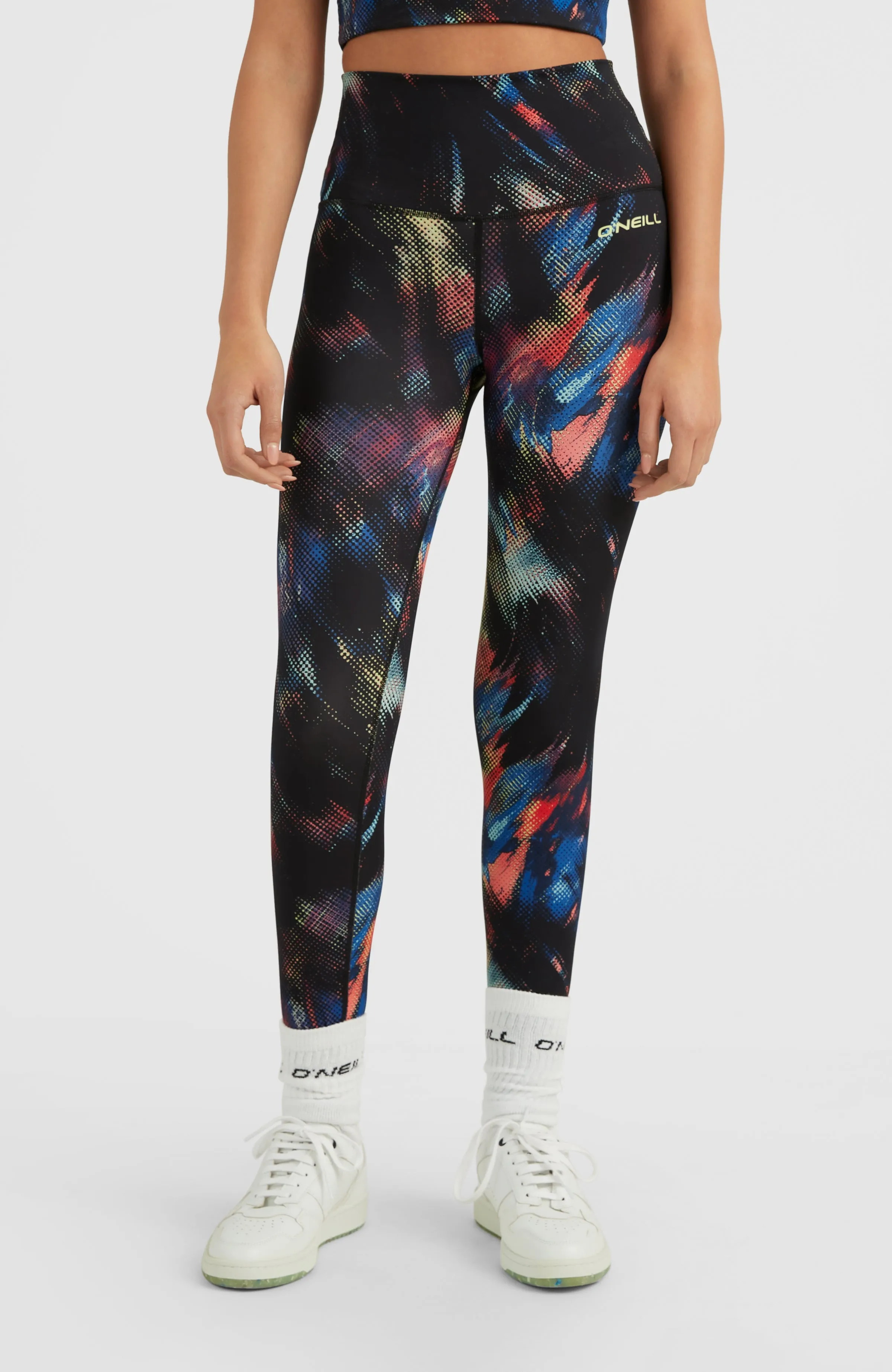 Active High-Waist Legging | Black Future Fade