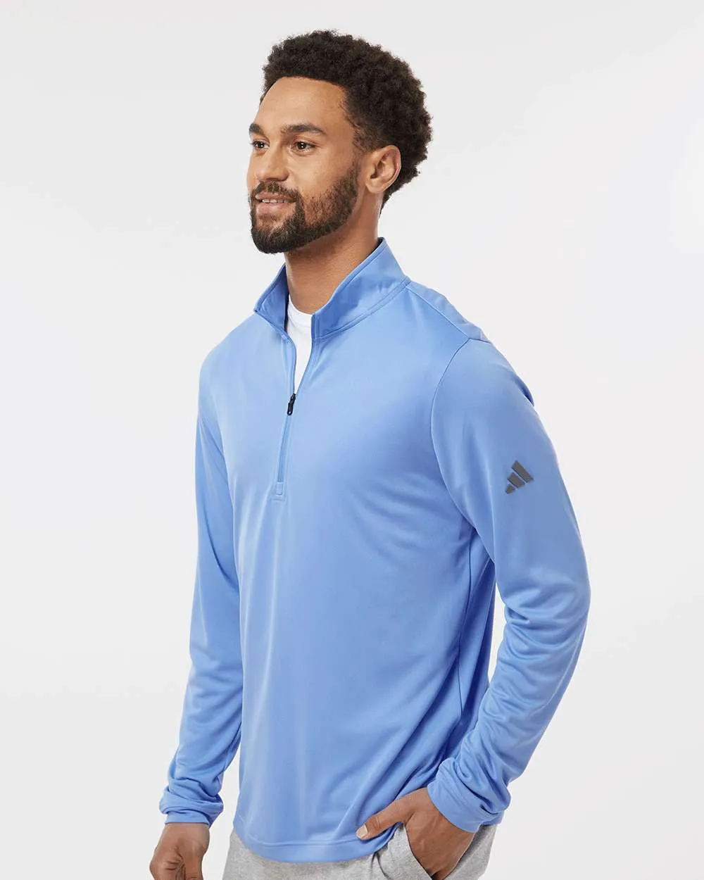 Adidas Lightweight Quarter-Zip Pullover A401