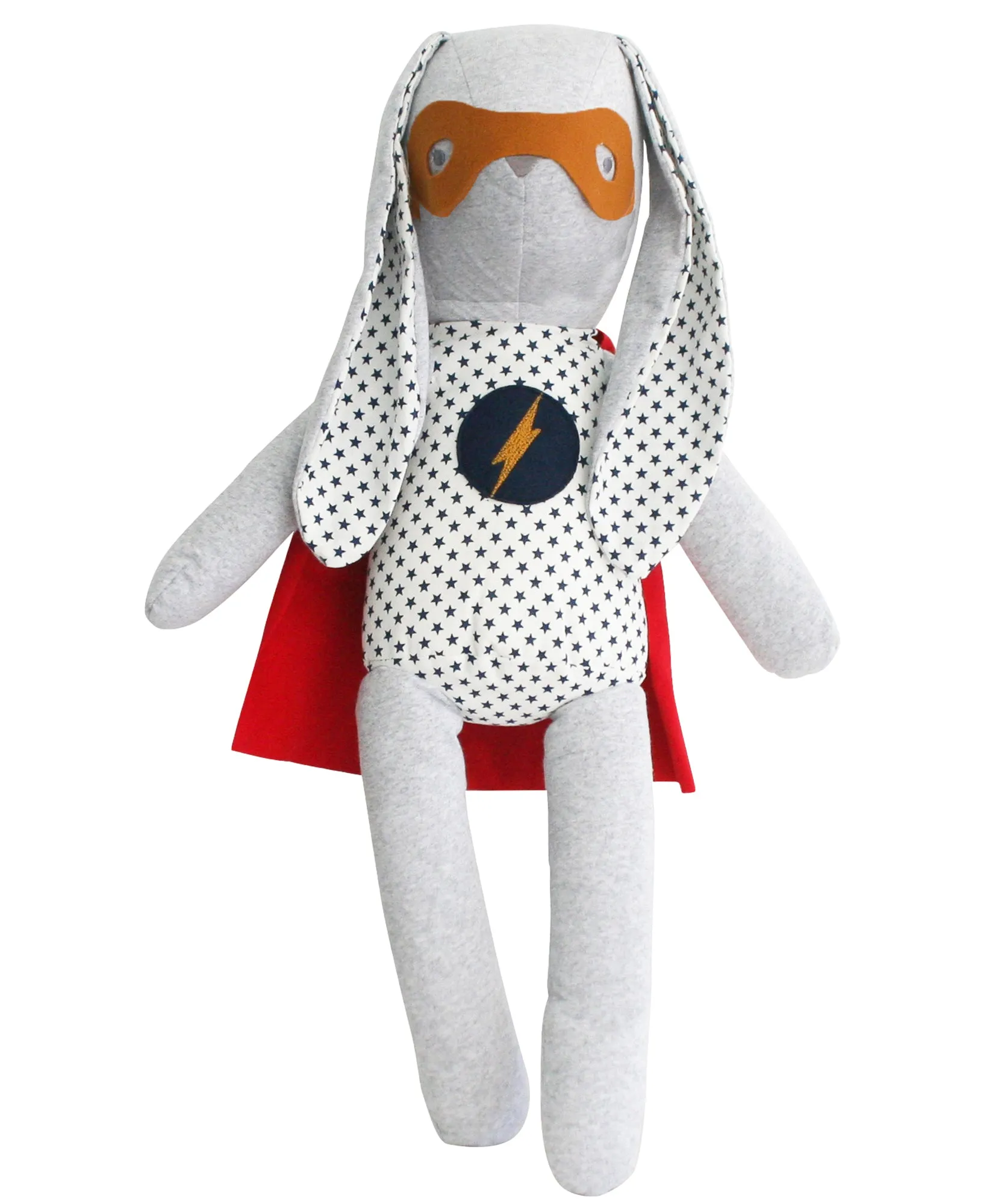 Alimrose Hero Cuddle Bunny Navy Star