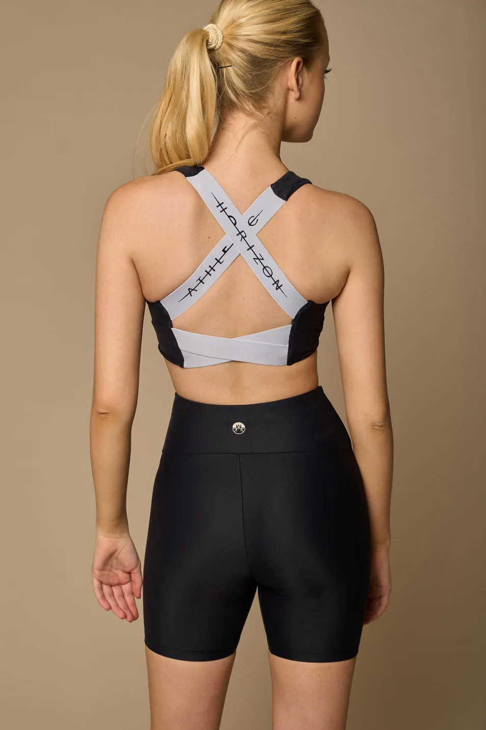 Arolla Racerback Sports Bra Top Lava Stone