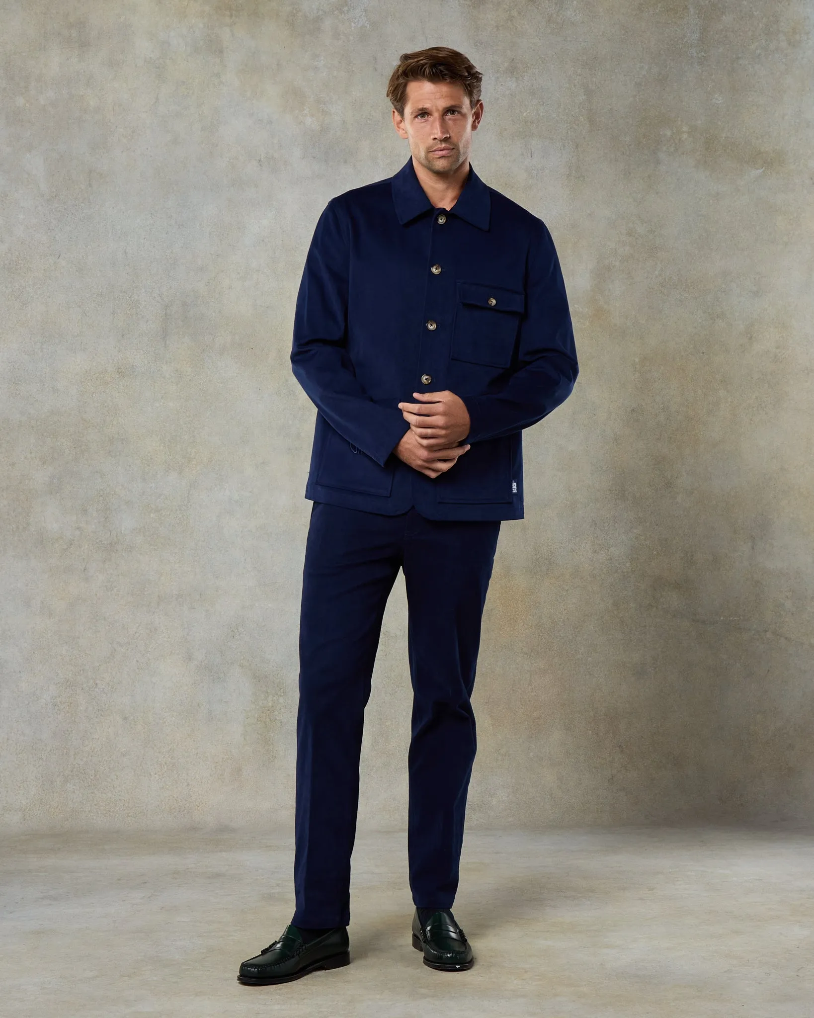 Batch 06 - Mens Pacific Blue Cotton Suit