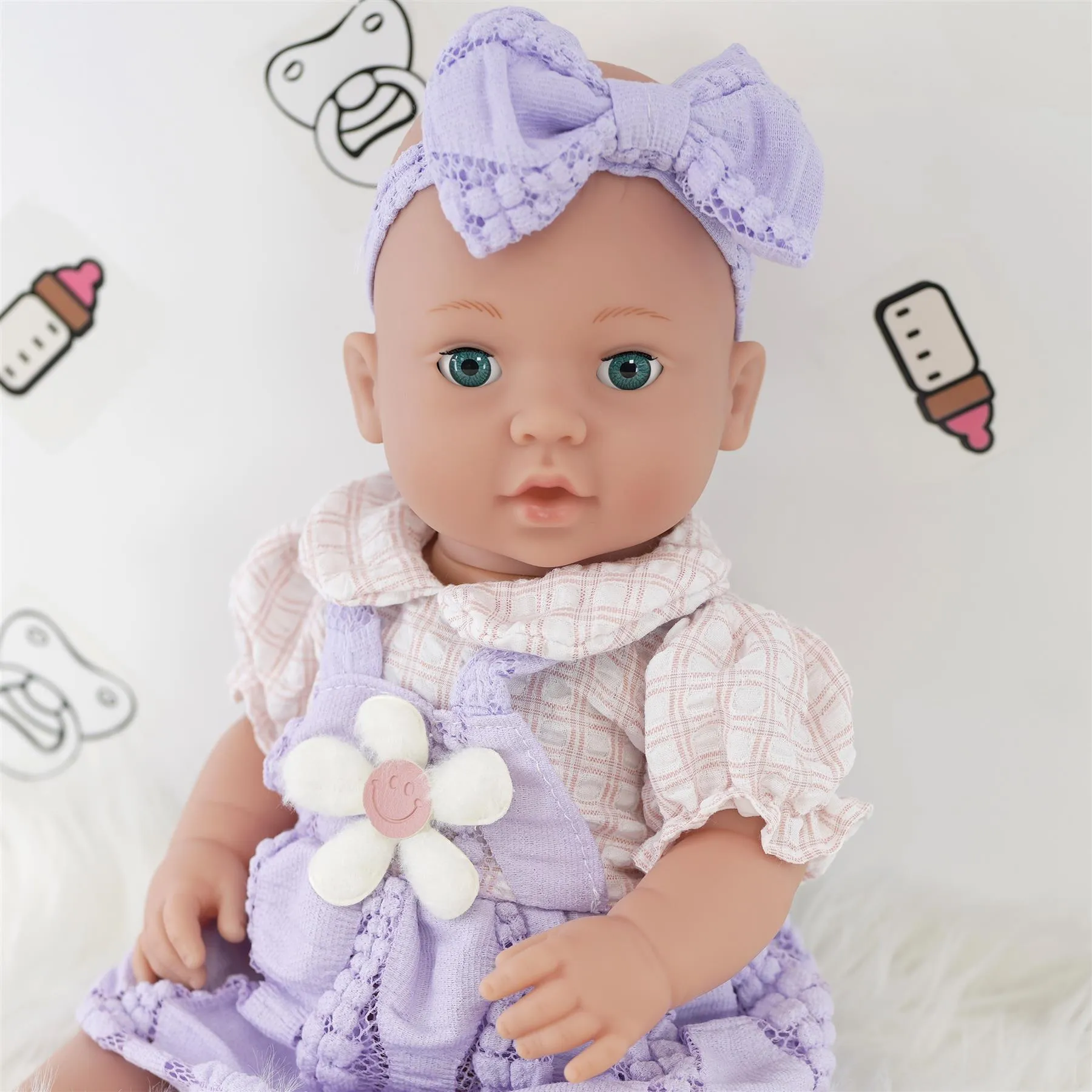 BiBi Doll Nappy, Accessories & Doll