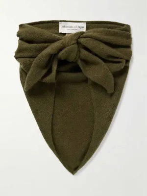 Cashmere neck tie