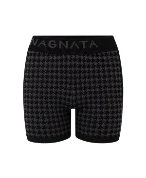 CHECKED OUT KNIT SHORT