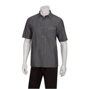 Chef Works SKS002BLKXL Cook's Shirt