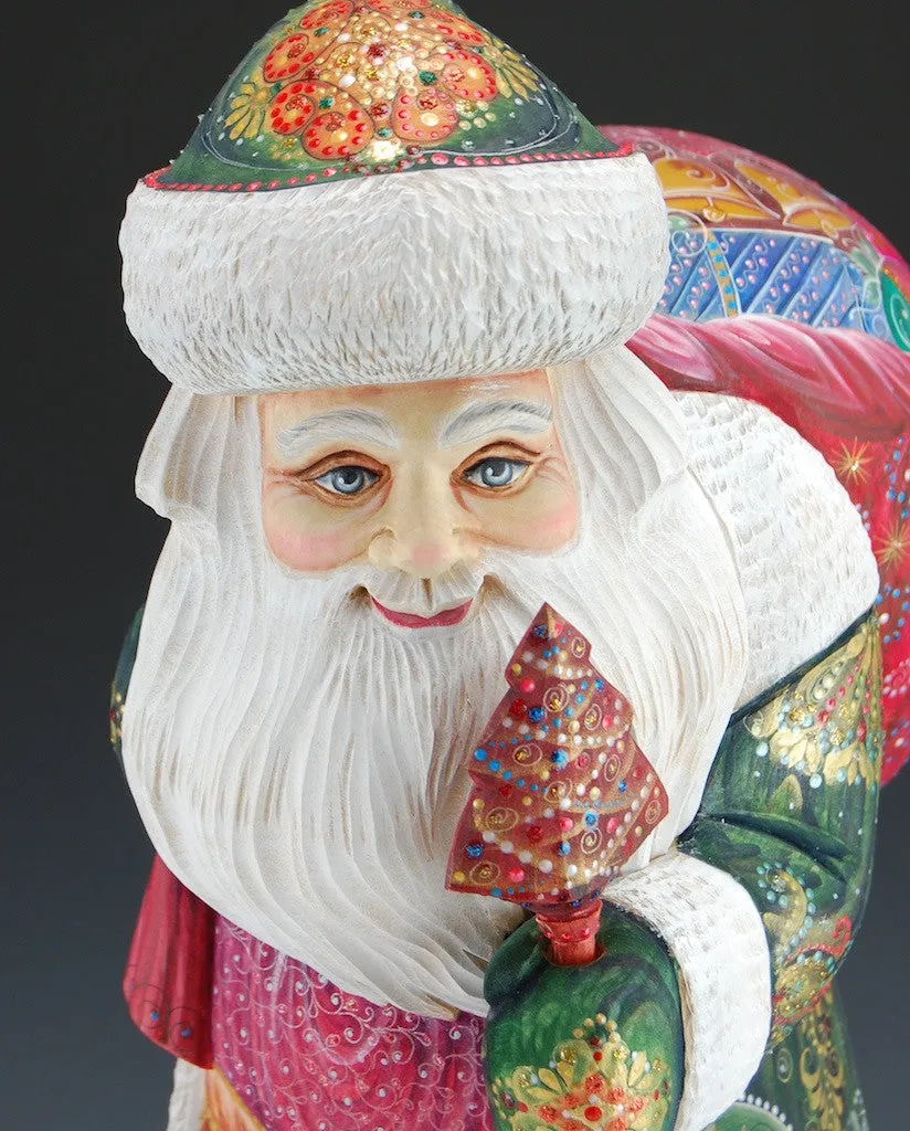 Christmas in Stride - Elegant Russian Santa Claus