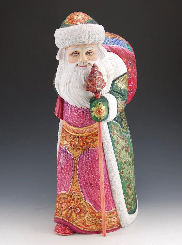 Christmas in Stride - Elegant Russian Santa Claus