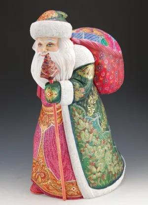 Christmas in Stride - Elegant Russian Santa Claus