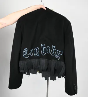 CRY BABY patch blazer