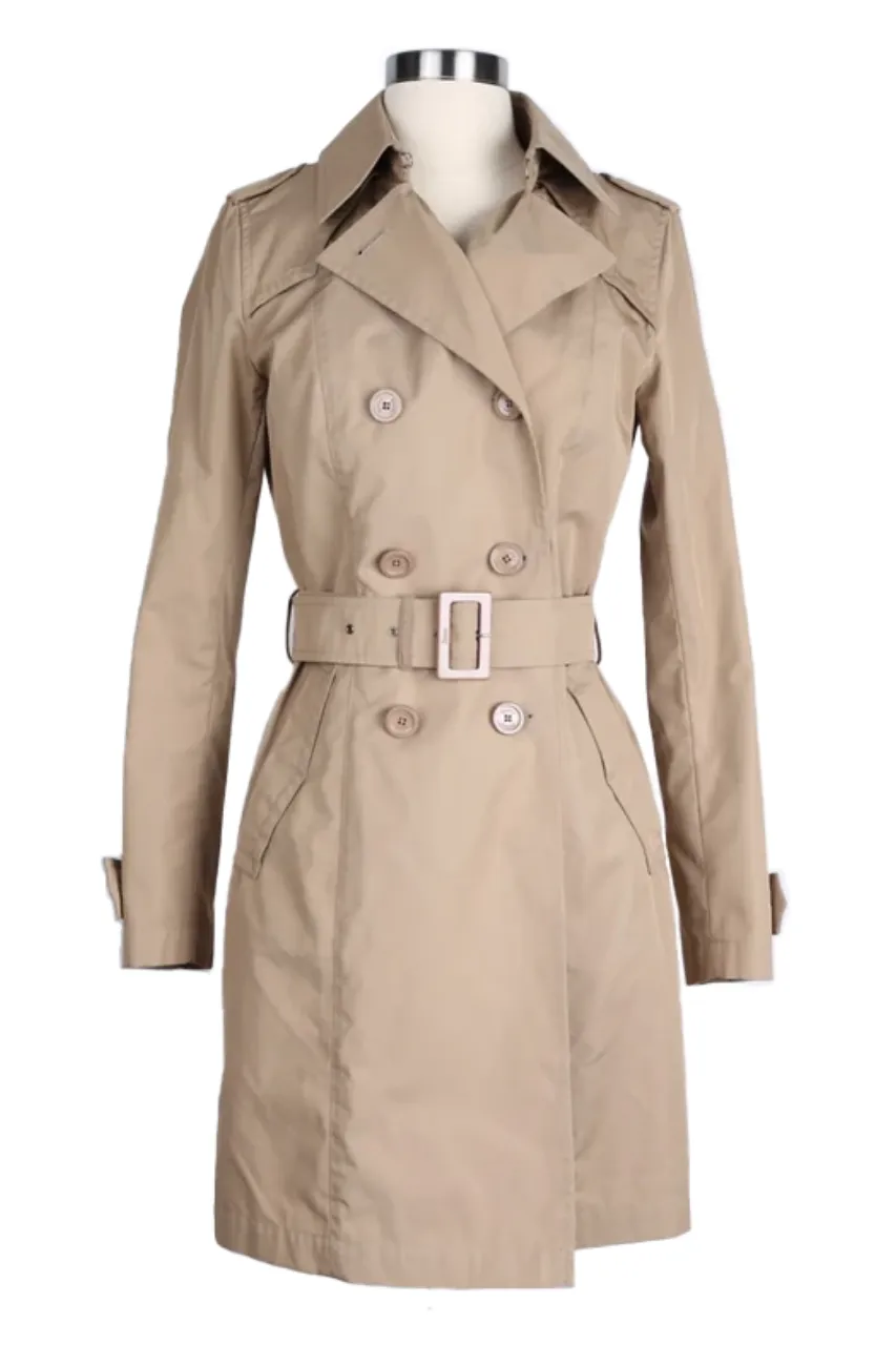 Double Breasted Trench Coat