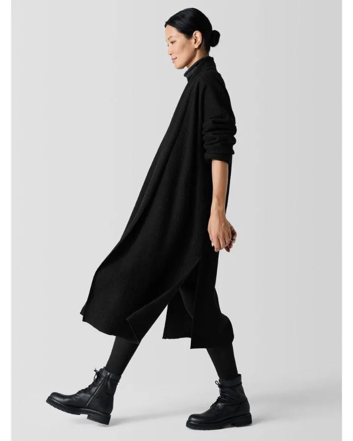 Eileen Fisher Lightweight Boiled Wool Icon Coat