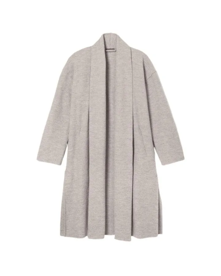 Eileen Fisher Lightweight Boiled Wool Icon Coat