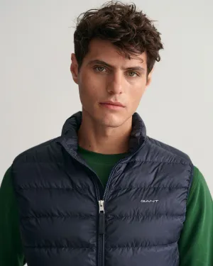 GANT - Light Down Gilet, Evening Blue