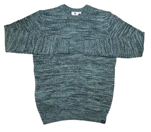 Garcia Crew Neck Sweater, Grey/Green