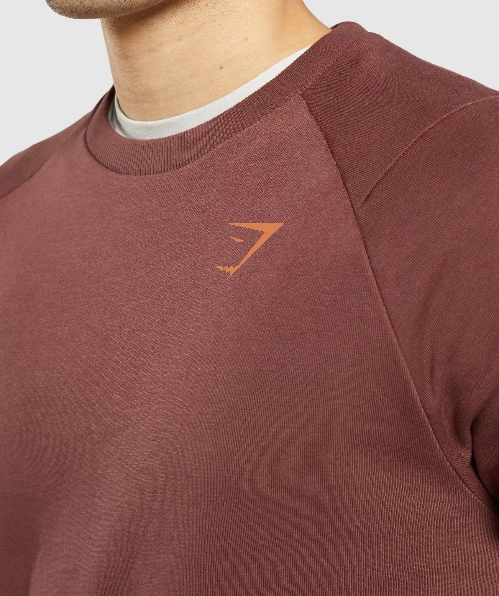 Gymshark Bold Crew - Cherry Brown