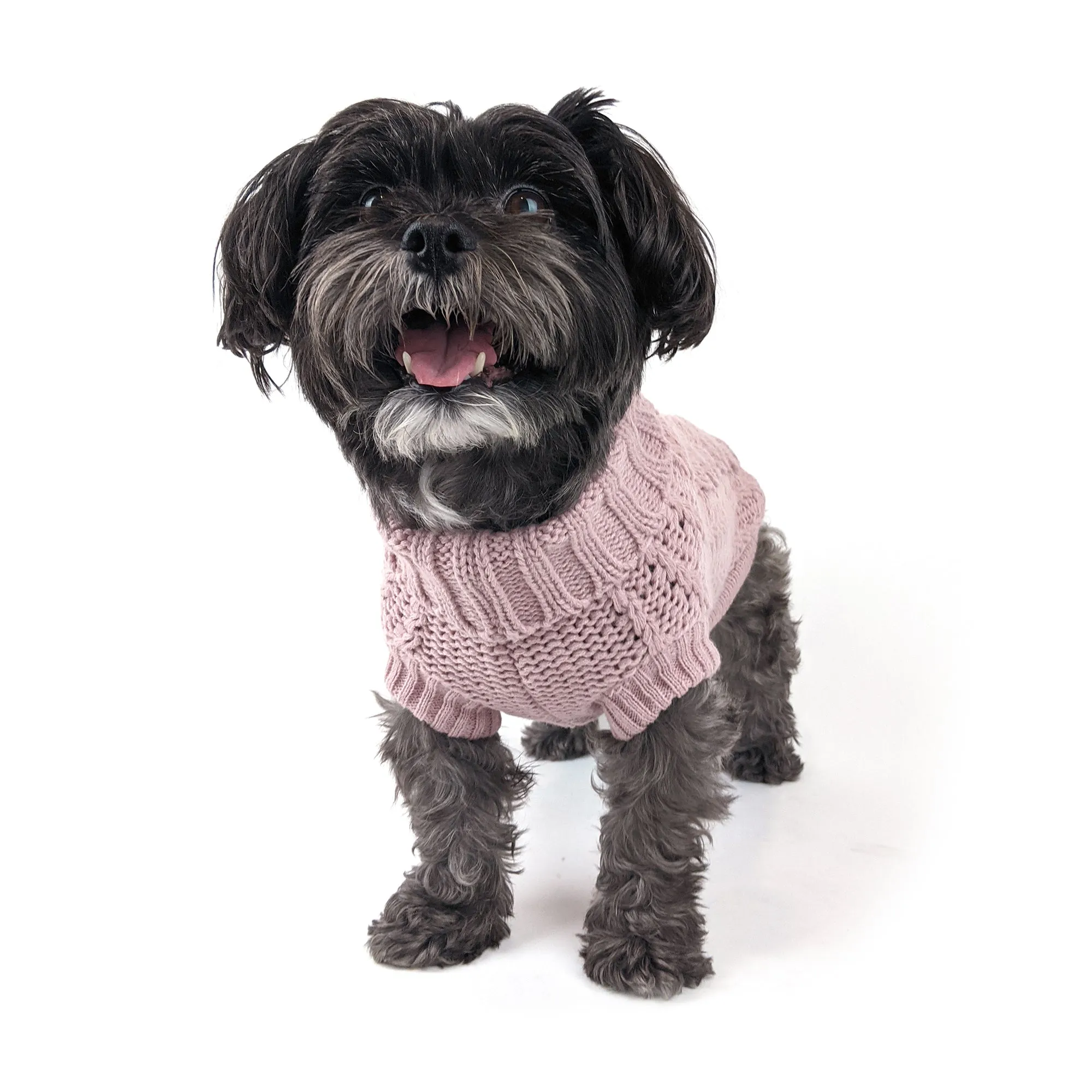 Huskimo French Knit Dog Jumper Rose Pink 67cm XLarge***