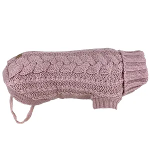 Huskimo French Knit Dog Jumper Rose Pink 67cm XLarge***