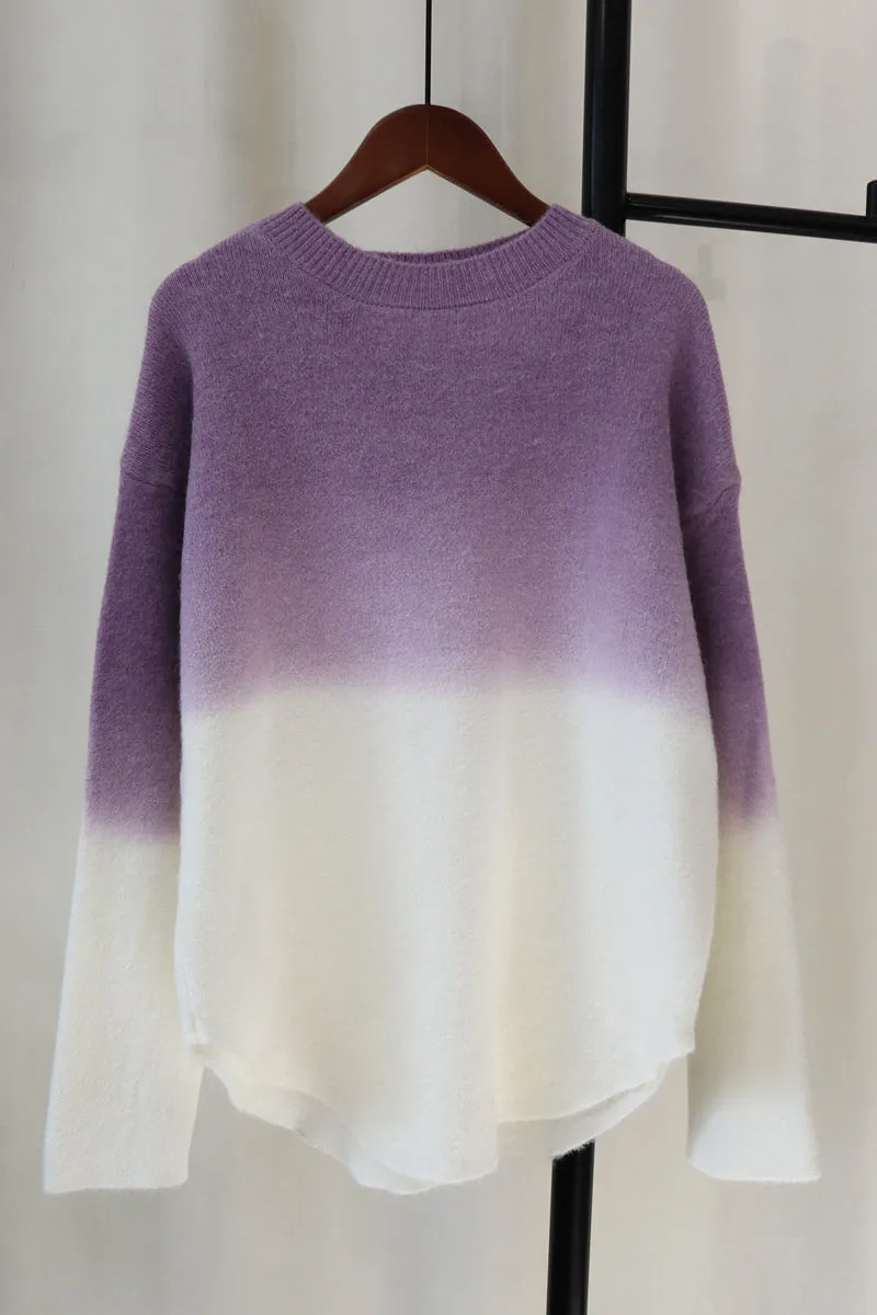 HWR1184 Cozy Gradient Sweater