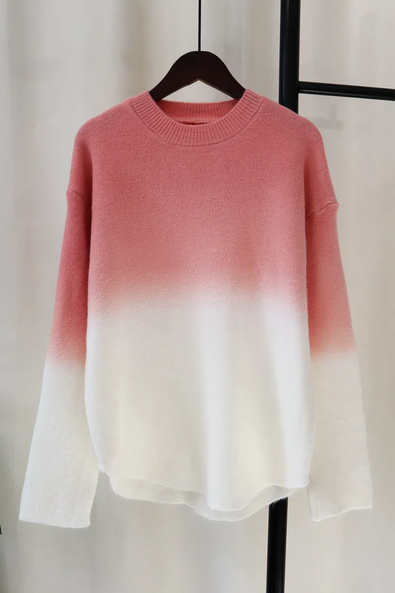 HWR1184 Cozy Gradient Sweater