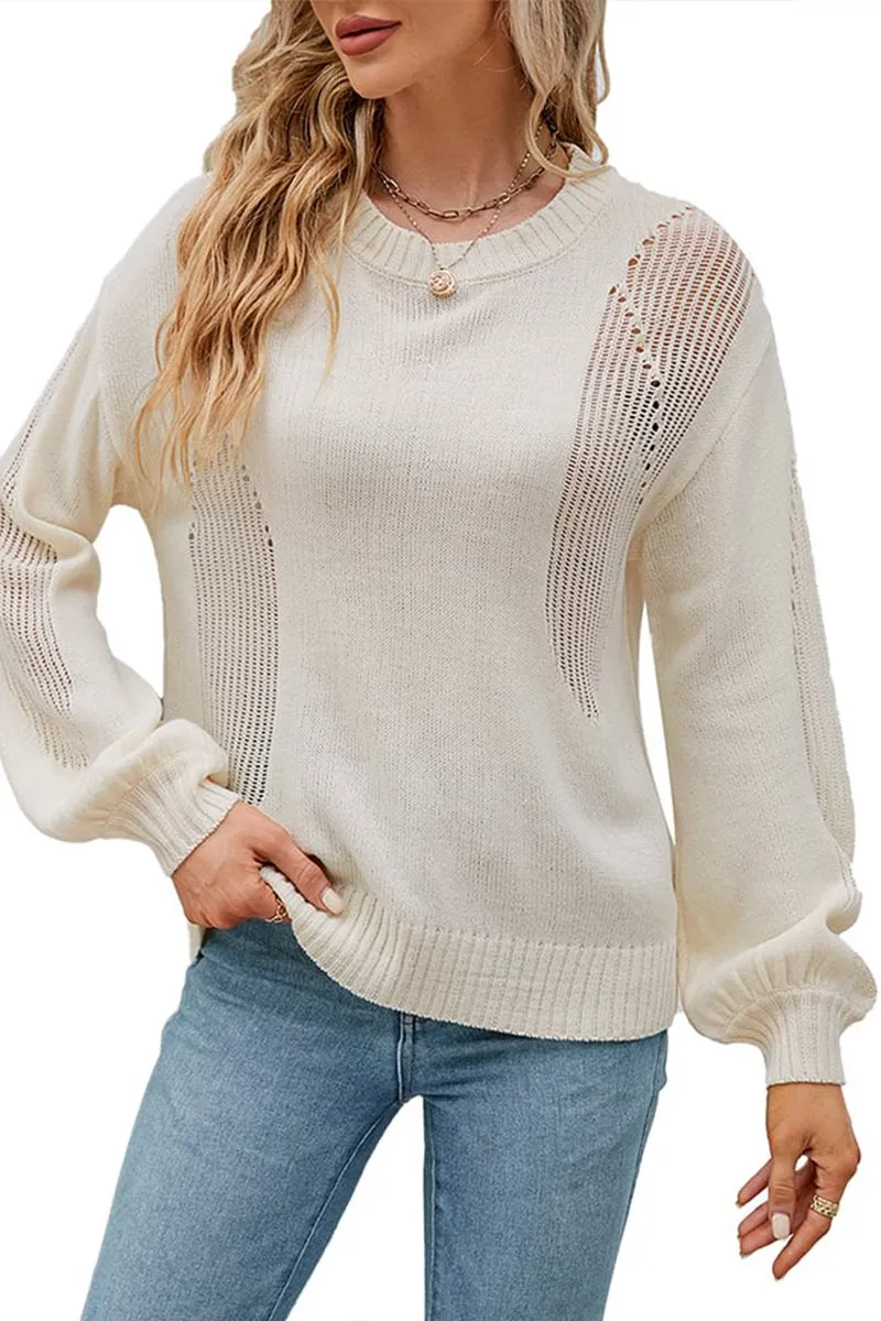 HWS1266 Breezy Knit Sweater