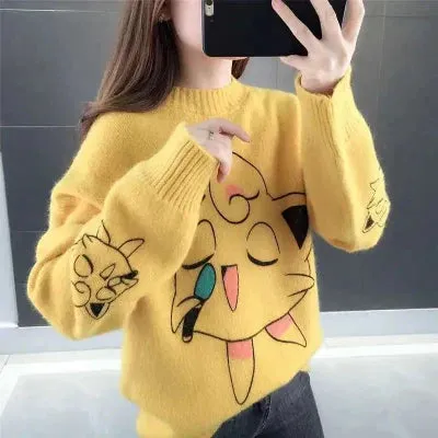 Ivyshape | Charming Cartoon Sweater for Women