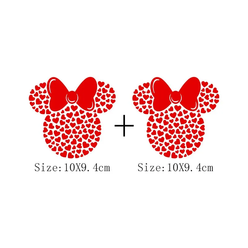 Leopard Print Flower Sticker On Clothes DIY Thermal Stickers For T-Shirts Fashion Girls Patch On Clothing Iron On Transfer Patch