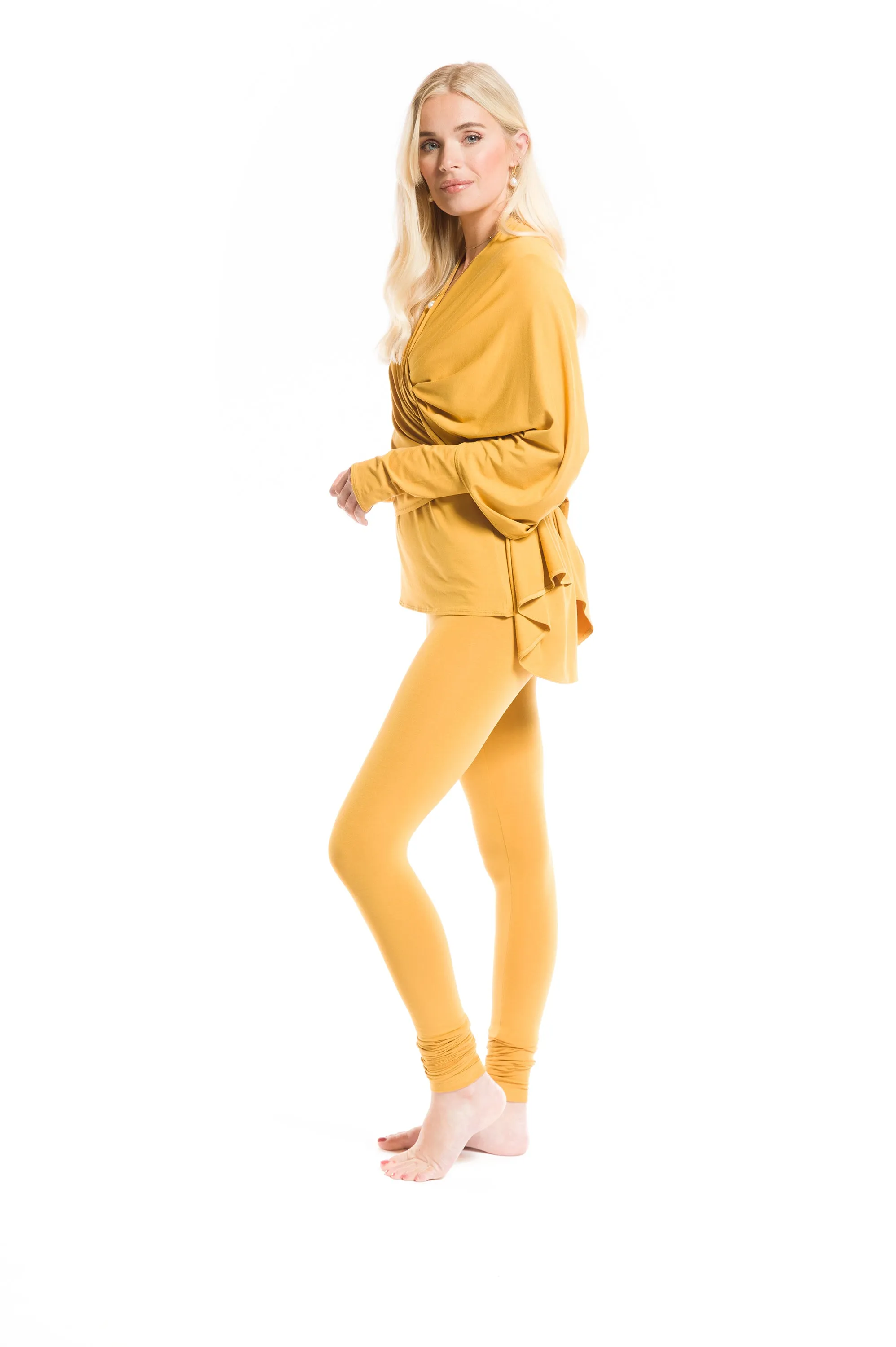 LONG LEGGINGS TIBETAN YELLOW