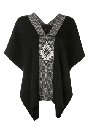 Manta Estrella Knitted Poncho