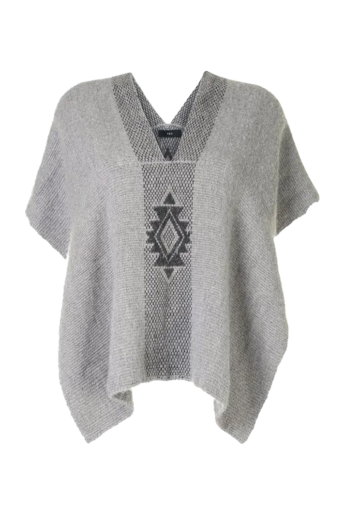 Manta Estrella Knitted Poncho