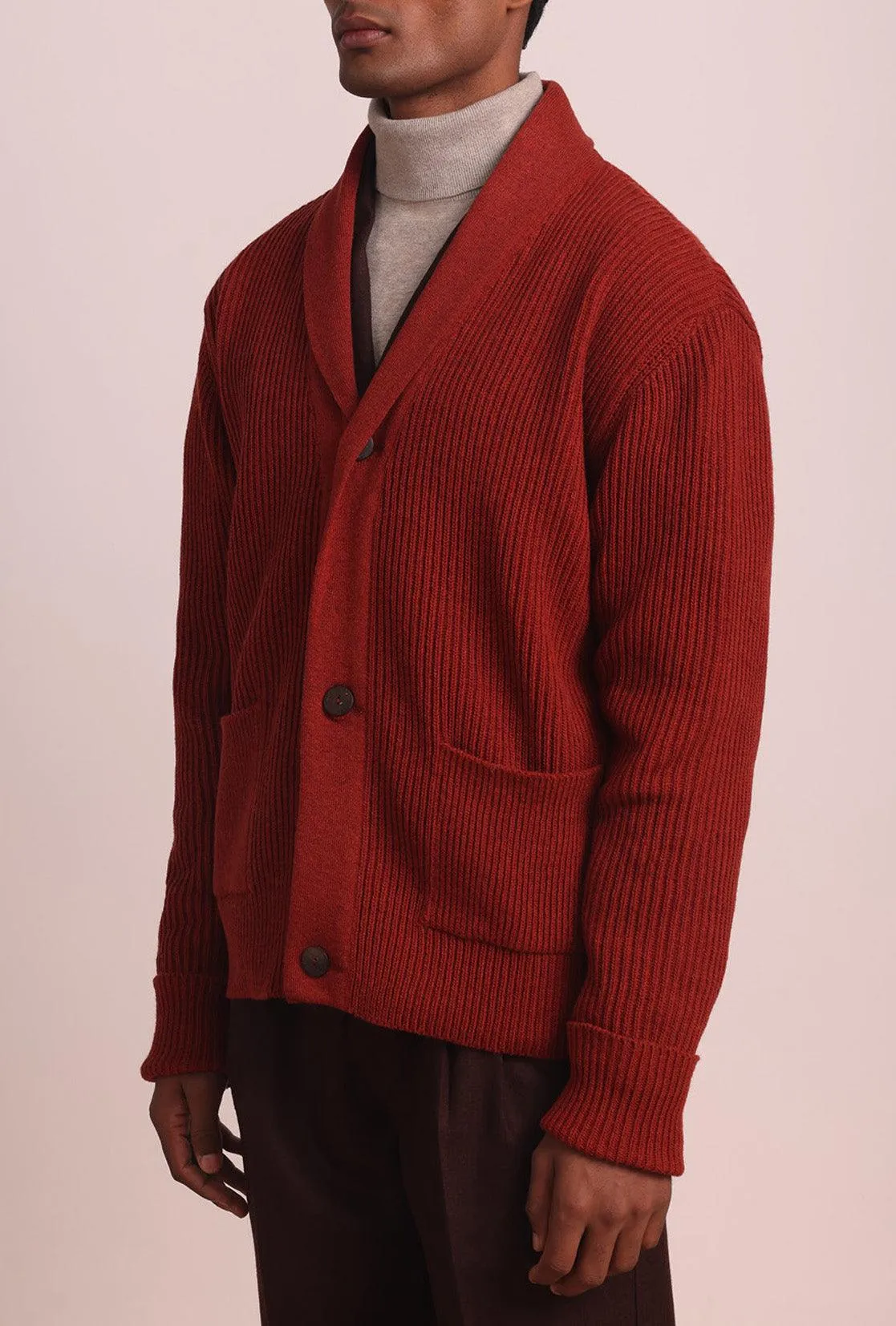 MONTGOMERY SHAWL COLLAR CARDIGAN