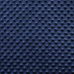 Navy Minky Fabric by the Yard | Oeko-TEX Certified Plush | 60" Wide for Baby Blankets & More