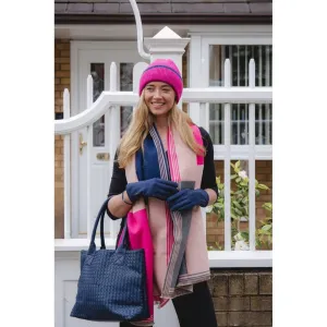 Park Lane Pink & Fuchsia Soft Scarf