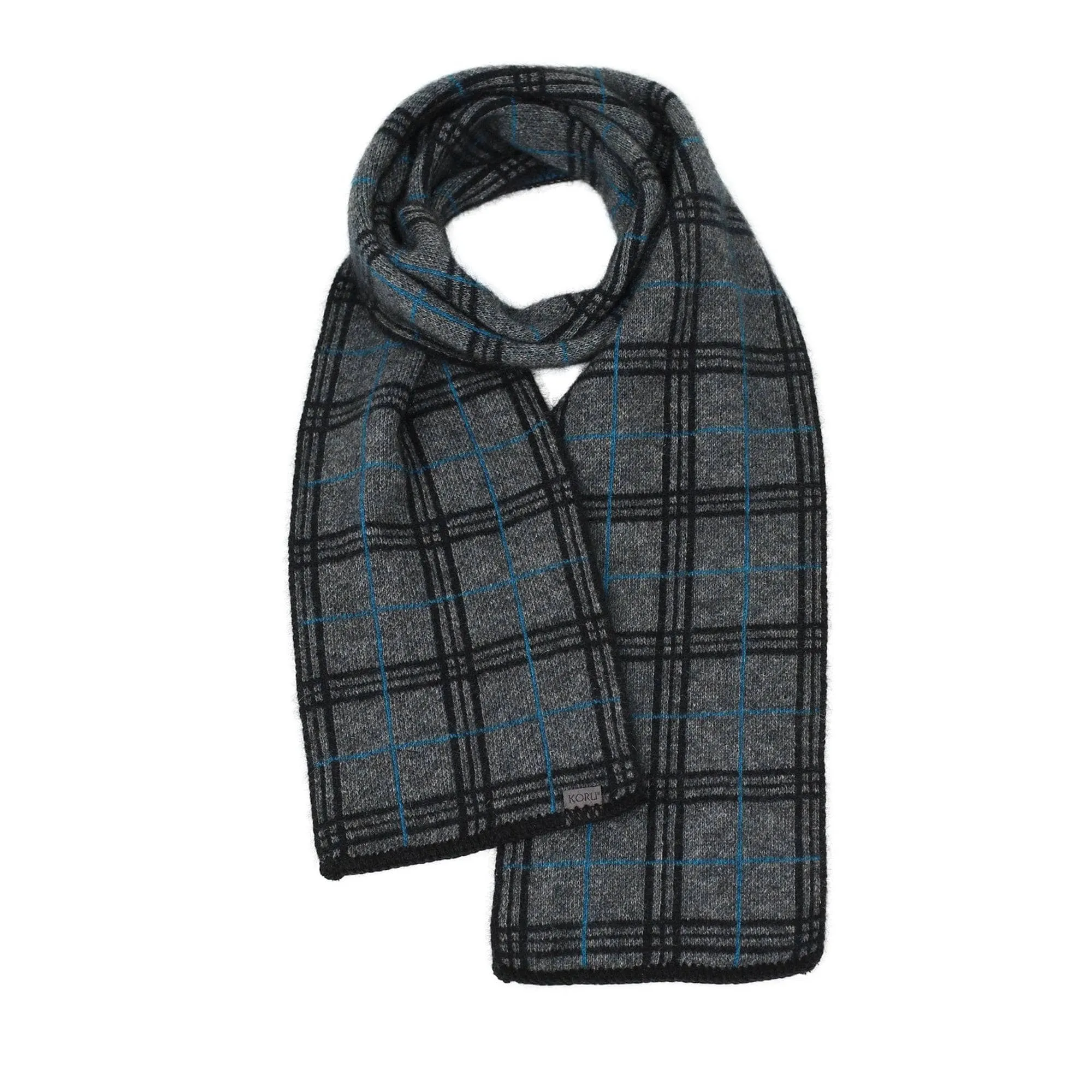 Premium Possum and Merino Wool-Tartan Scarf