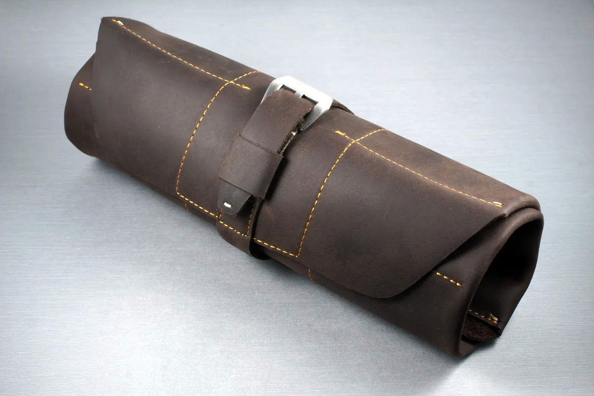 Premium Soft Leather Watch Rolls