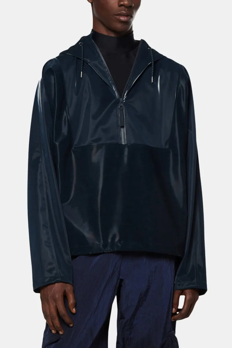 Rains Waterproof Anorak Jacket (Ink)