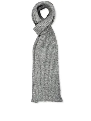 Rib Scarf Grigio