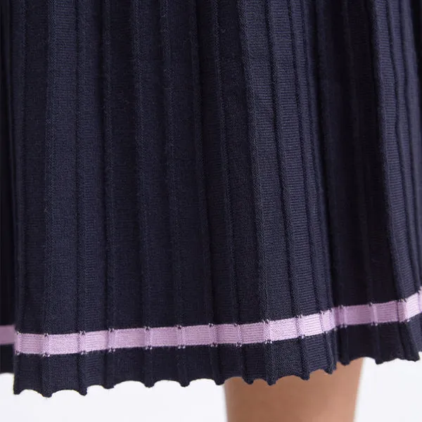 Tammy Knit Skirt - Dark Sapphire