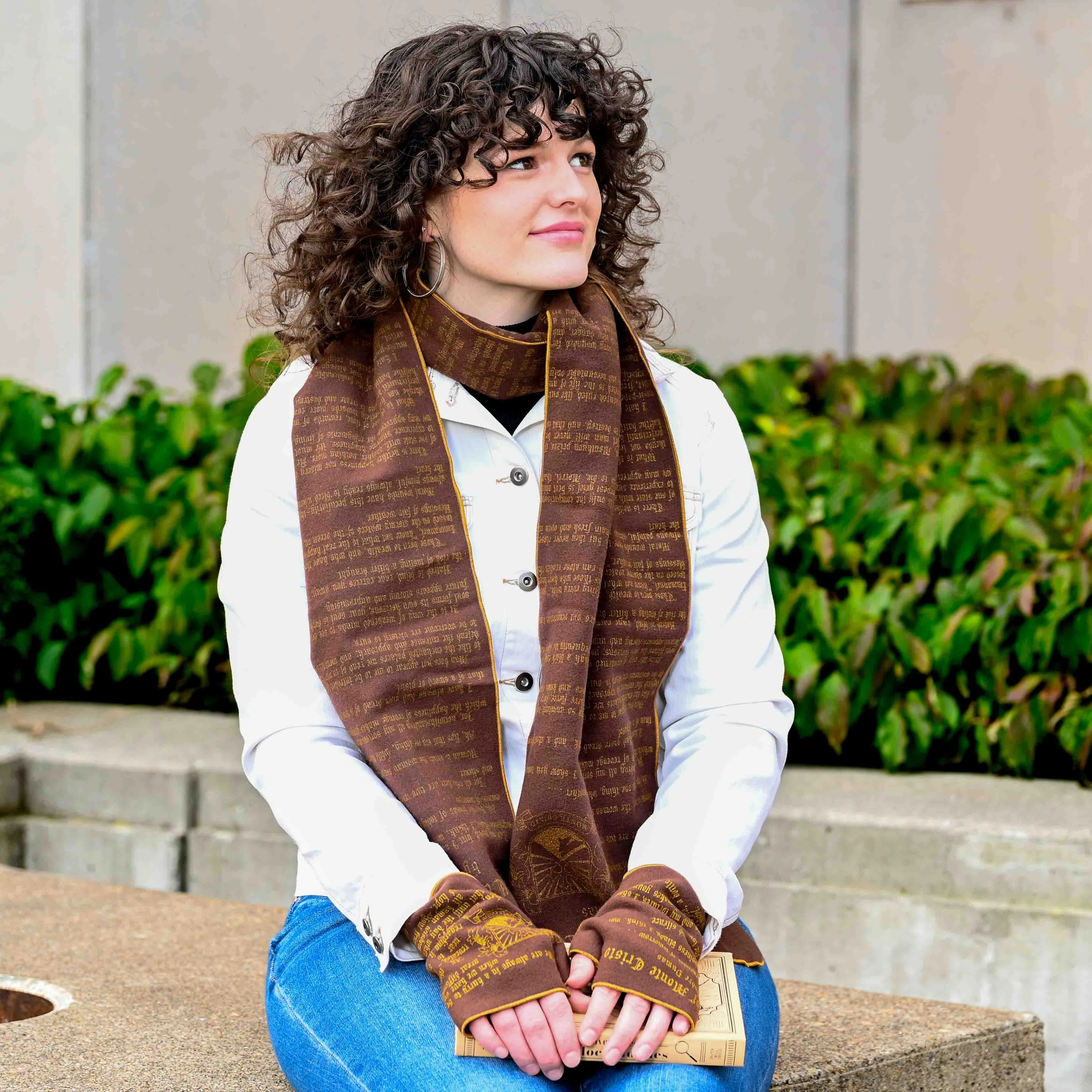 The Count of Monte Cristo Italian Wool Scarf