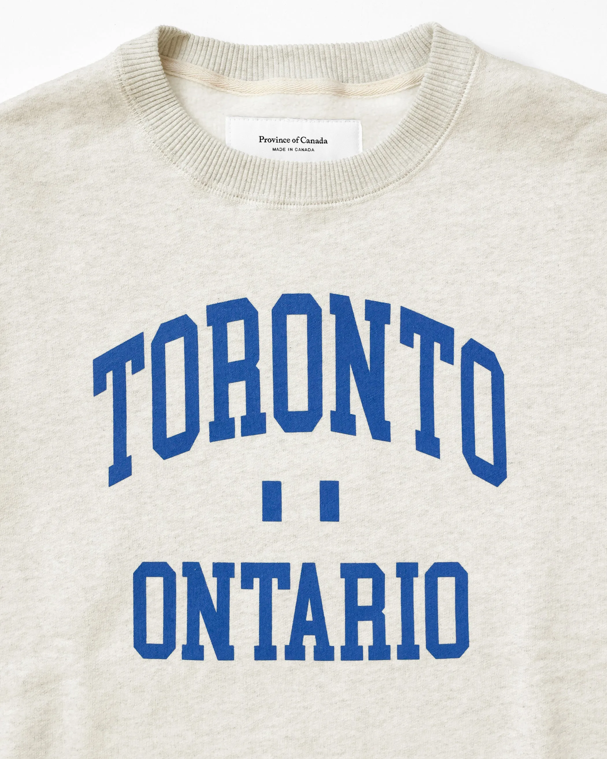 Toronto Fleece Sweatshirt Eggshell - Unisex