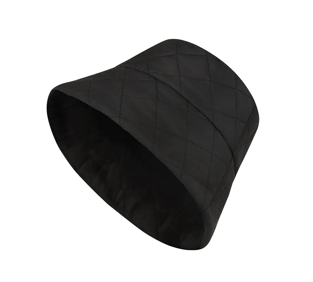 Warm Black Bucket Hat