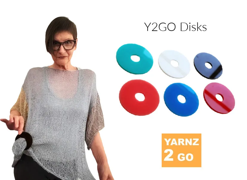 Y2GO Disk to hold your shawls in place